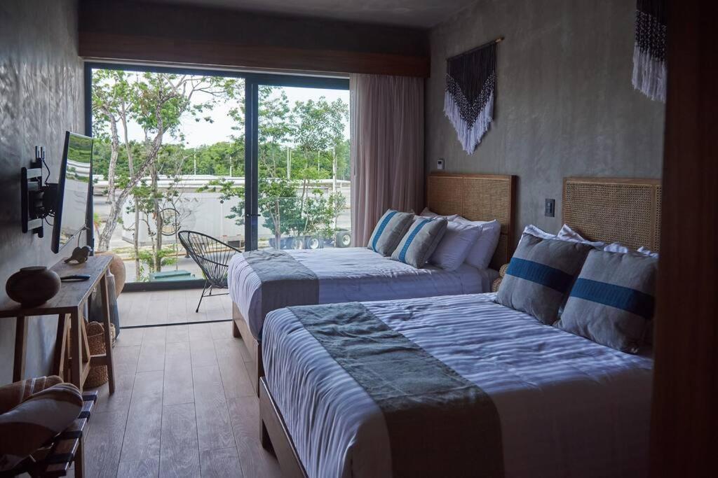 Beautiful And Modern Apartment In Tulum Zewnętrze zdjęcie